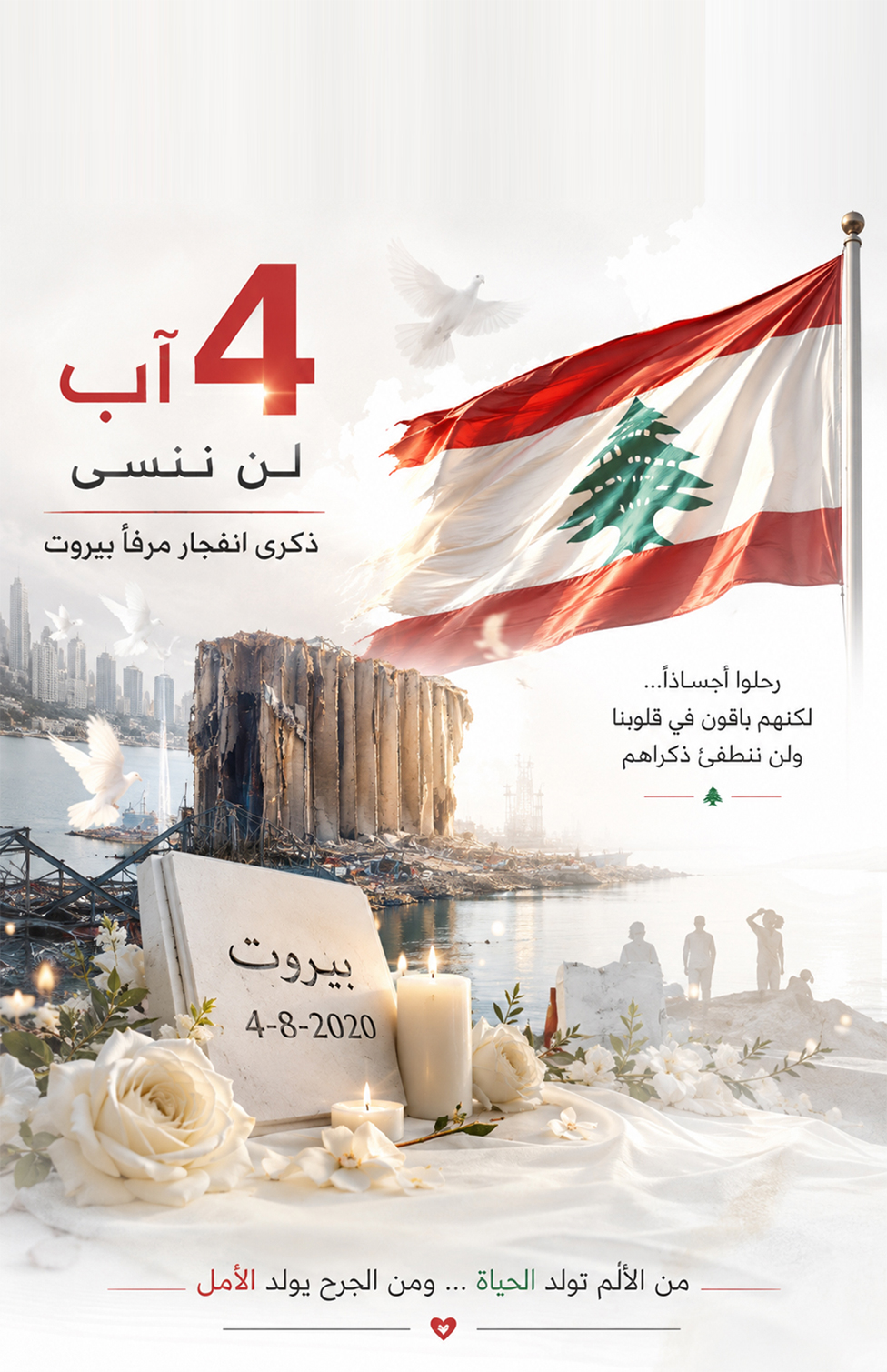 انفجار مرفأ بيروت 2020